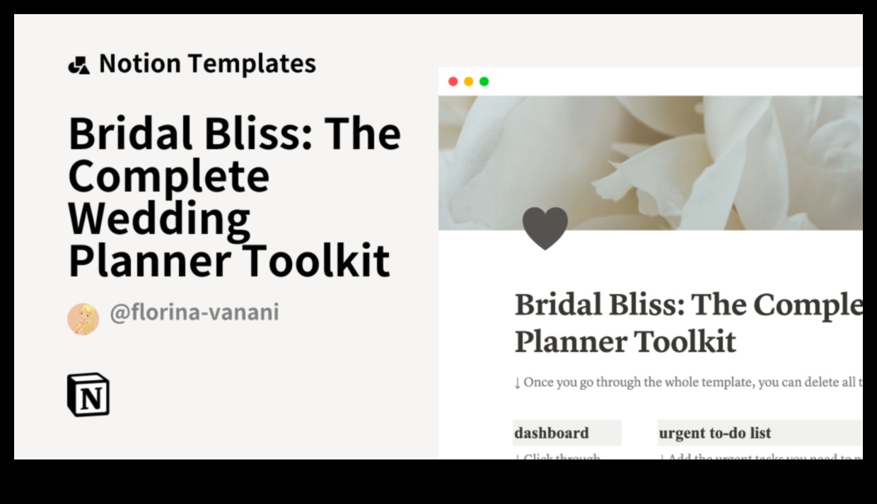 Bridal Bliss Blueprint: Usta Düğün Planlaması