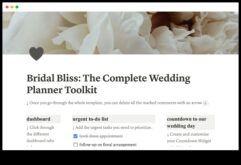 Bridal Bliss Blueprint Usta Düğün Planlamasına Adım Adım Kılavuz