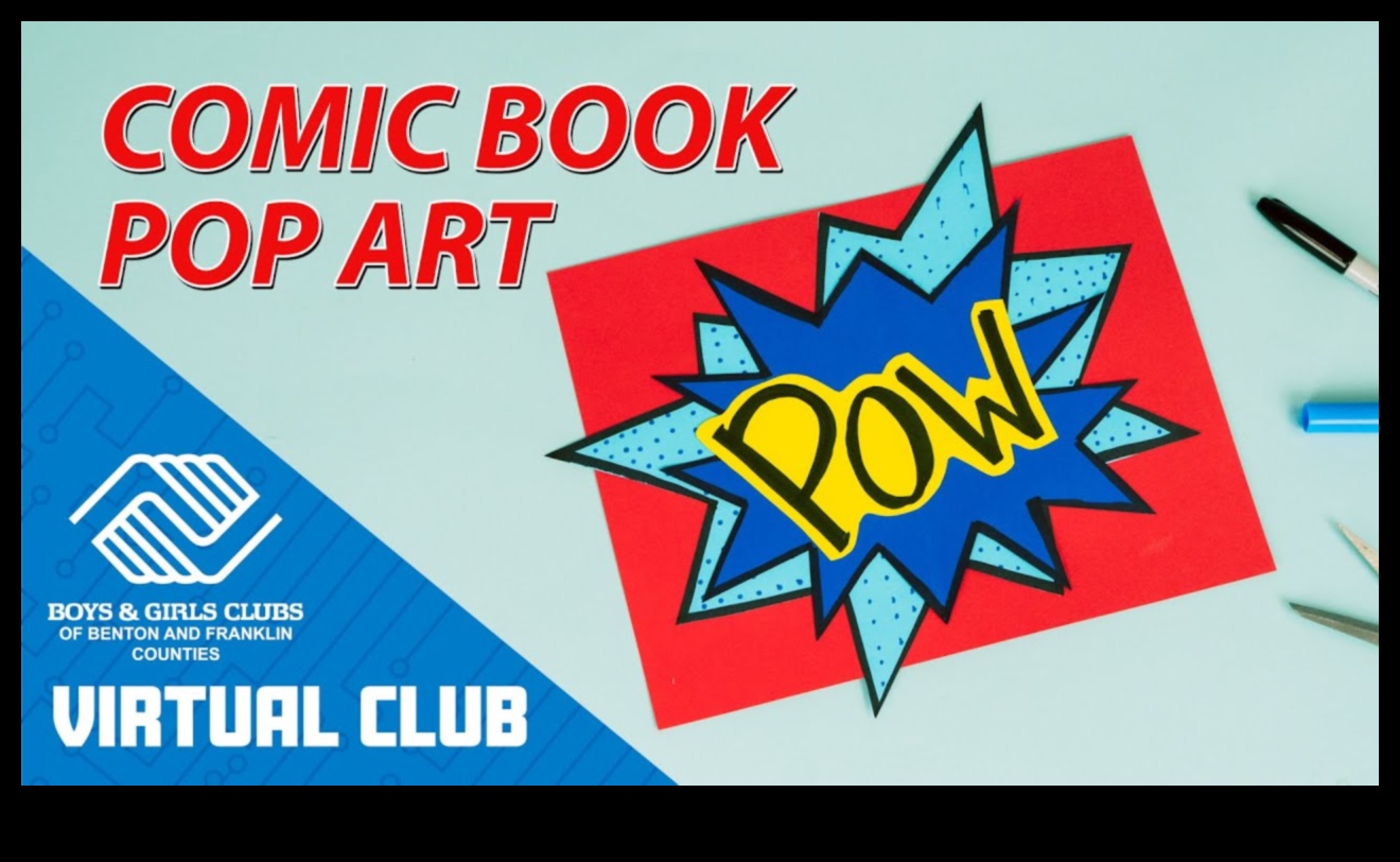 Whiz Bang Pow: Pop Art Kompozisyonunda Patlayıcı Enerji
