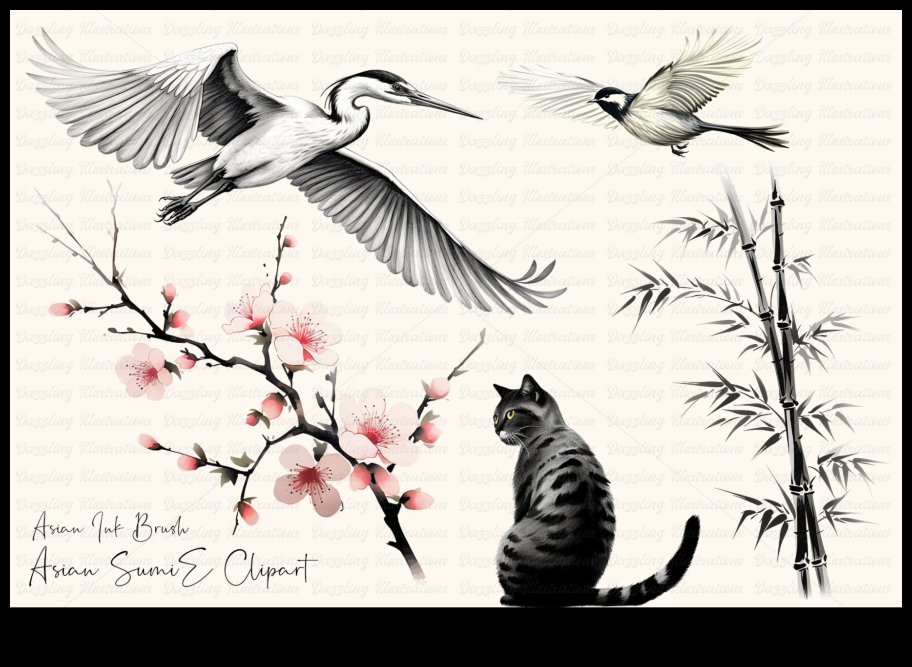 Zen Brush-Strokes: Japon Sumi-e Resim Gelenekleri